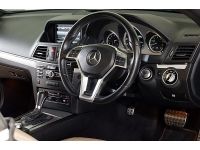 2013 Mercedes-Benz E200 BlueEFFICIENCY AMG 1.8 CGi W207 Avantgarde Coupe AT 7 speed สีดำ สีเดิม ไร้การชน สวยมากน๊อตไม่ขยับ หลังคาแก้ว Panoramic Glass Roof รูปที่ 13